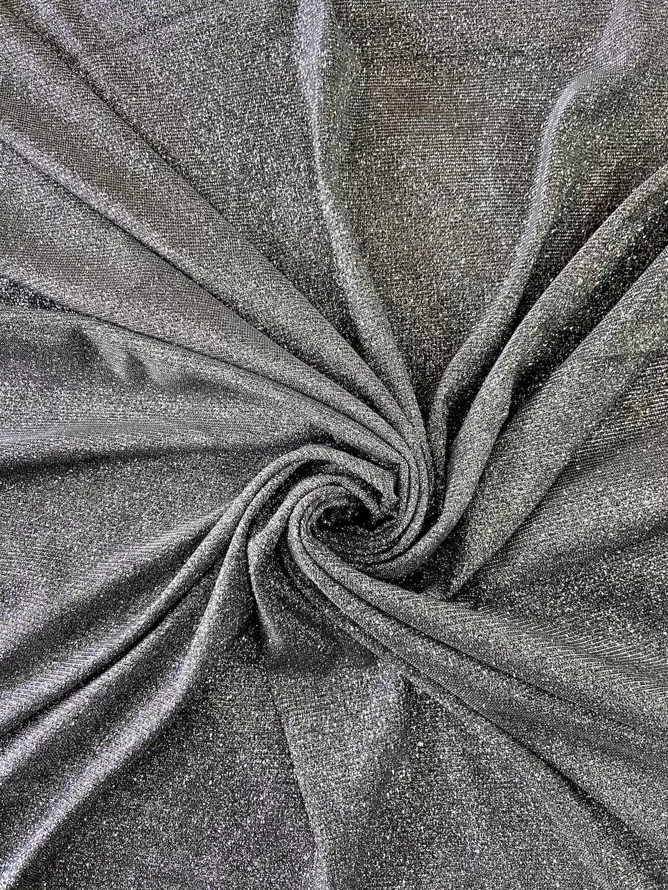 Big Width Lycra Grey Shimmer Fabric