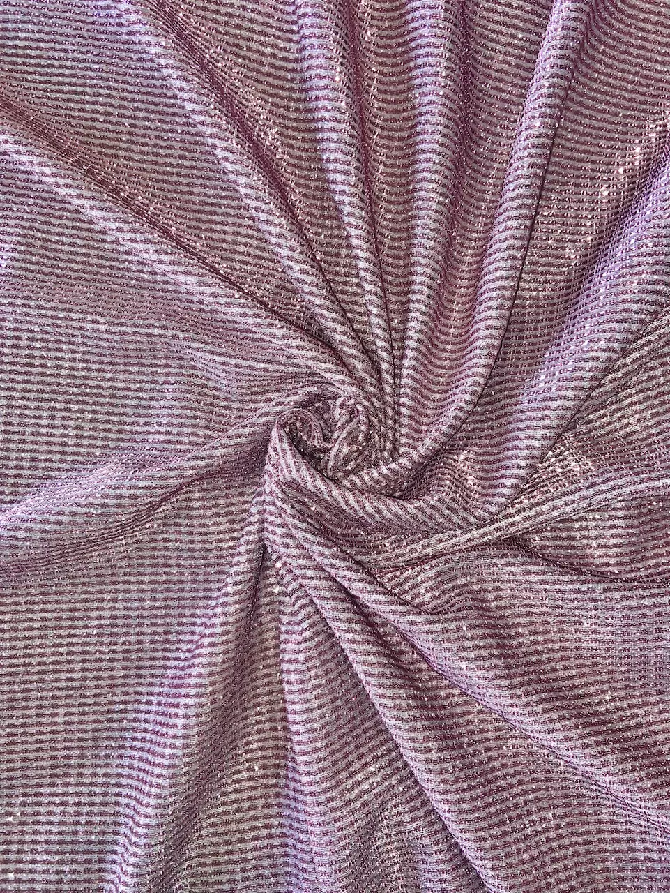 Big Width Bonding Lycra Blush Pink Shimmer Fabric