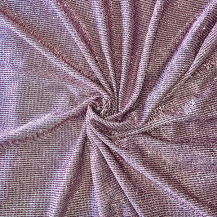 Big Width Bonding Lycra Blush Pink Shimmer Fabric