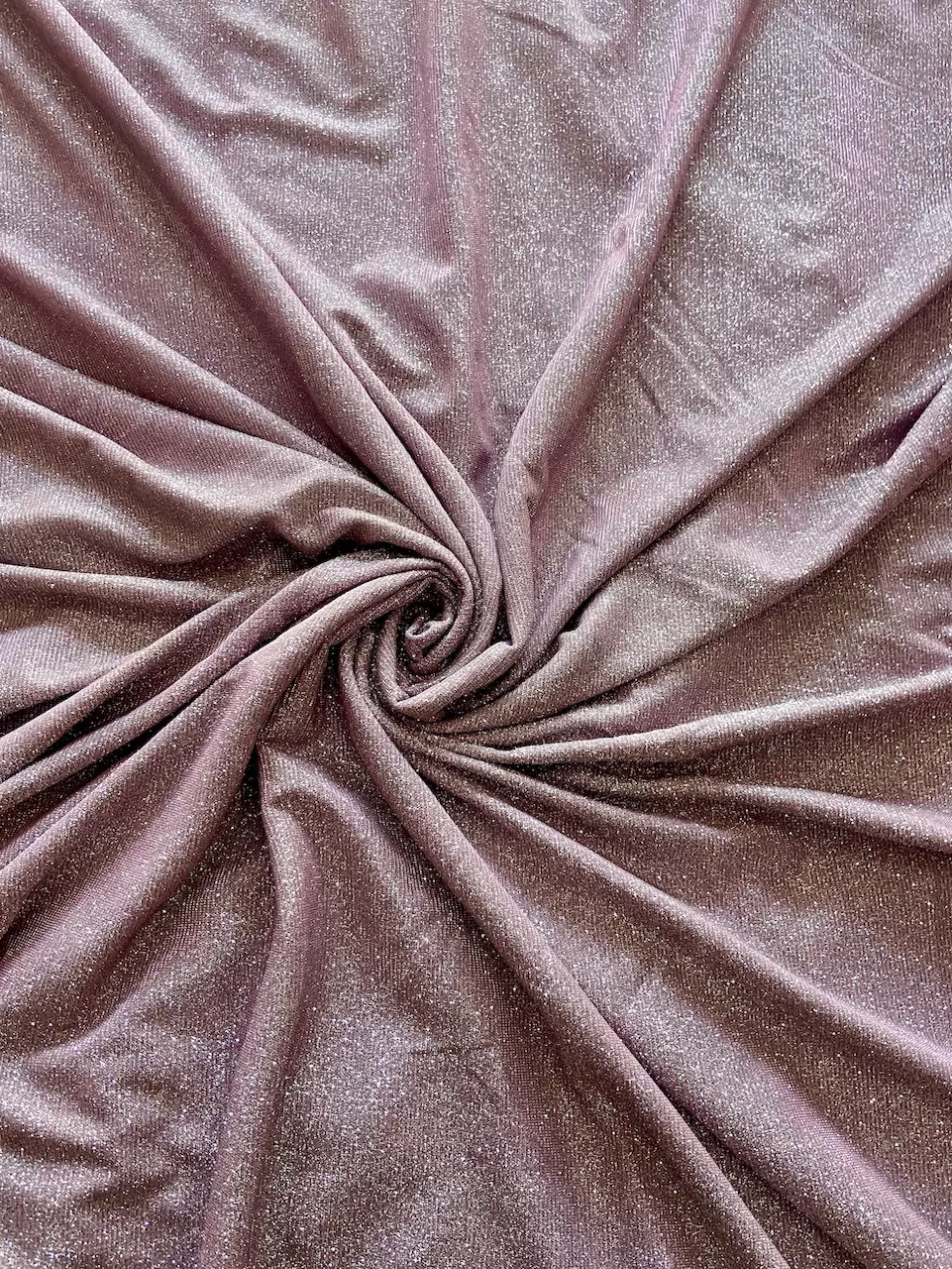 Big Width Lycra Blush Pink Shimmer Fabric