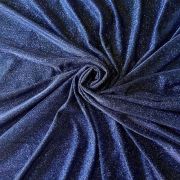 Big Width Lycra Navy Blue Shimmer Fabric