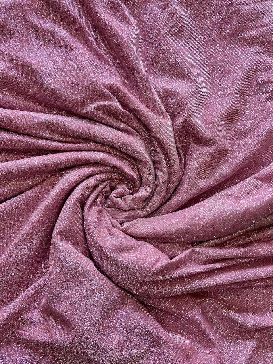 Big Width Lycra Fuchsia Pink Shimmer Fabric