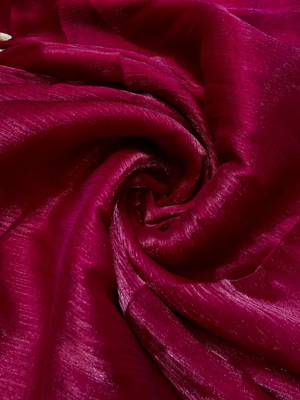 plain organza fabric | organza fabric | plain organza fabric online | Crinkled Glass Organza – Wine