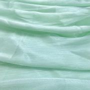 Crinkled Glass Organza – Pastel Green