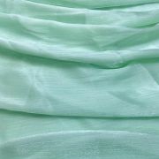 Crinkled Glass Organza – Pastel Green