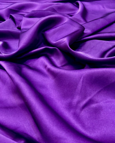 Armani Satin Fabric – Purple