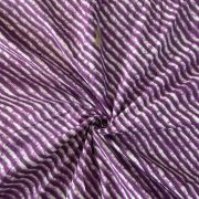 printed cotton fabric wholesale | viscose georgette fabric | Purple Leheriya Hand Block Print Cotton Fabric