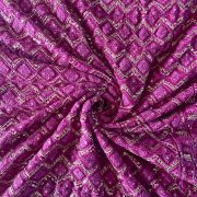 Trending Magenta Lucknowi Chikankari On Pure Viscose Georgette Fabric