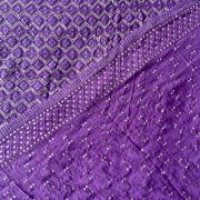 viscose georgette chikankari | sequence fabric | Dupatta – Heavy Pure Viscose Georgette Lucknowi Chikankari Purple Dupatta