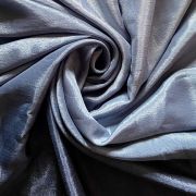 Ombre Shaded Chinon Fabric In Light Blue To Navy Blue Colour