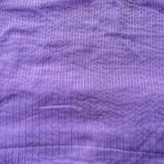 Lavender Plain Faux Georgette With Tone On Tone Threading And Sequence Fabric