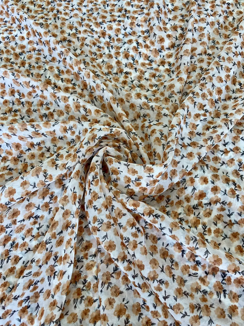 Georgette Floral Printed Fabric