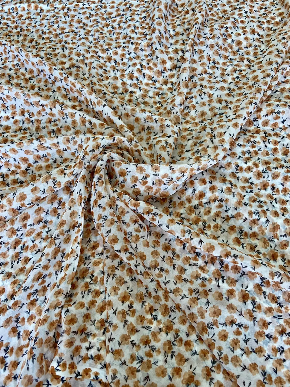 Georgette Floral Printed Fabric