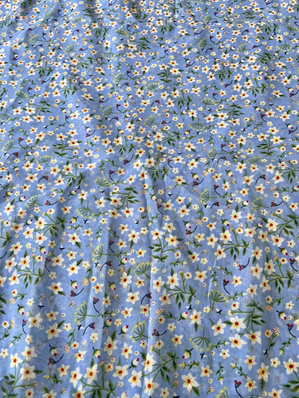 Georgette Floral Printed Fabric