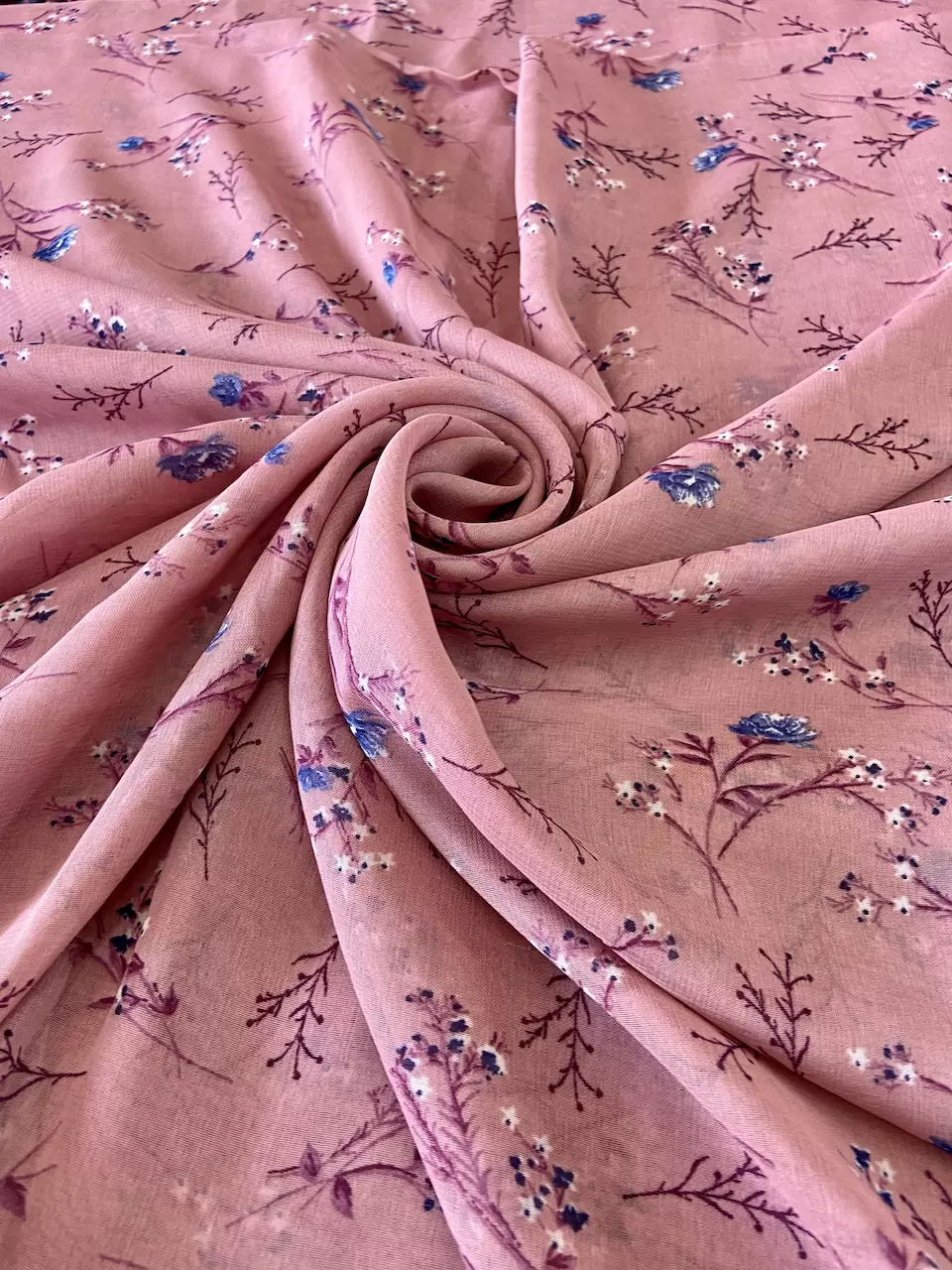 Georgette Floral Printed Fabric