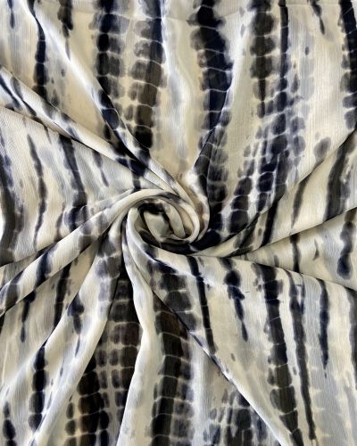 Georgette Shibori Printed Fabric