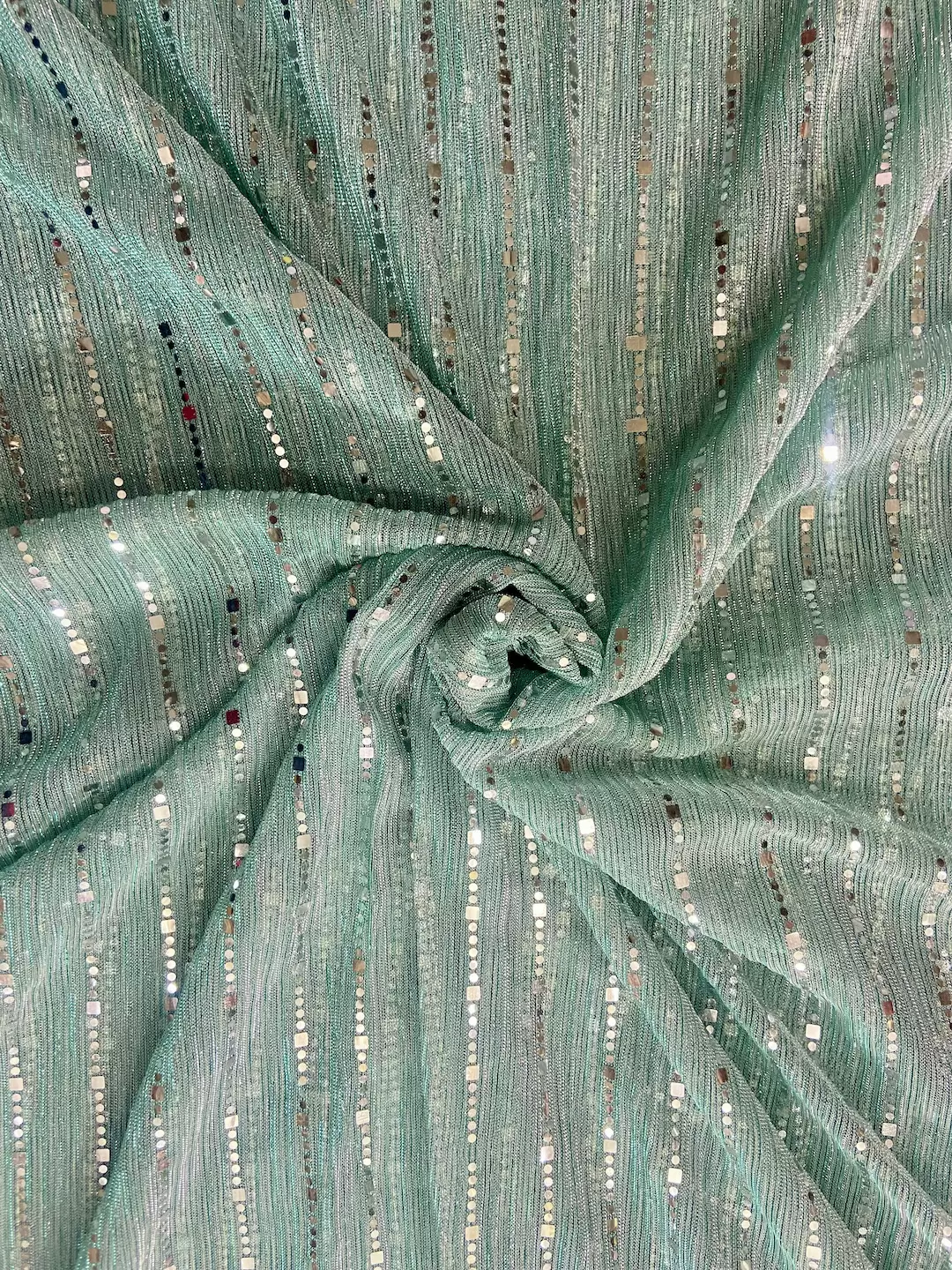 IMPORTED MOONLIGHT SEQUENCE FABRIC