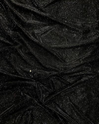 BIG WIDTH LYCRA BLACK SHIMMER FABRIC