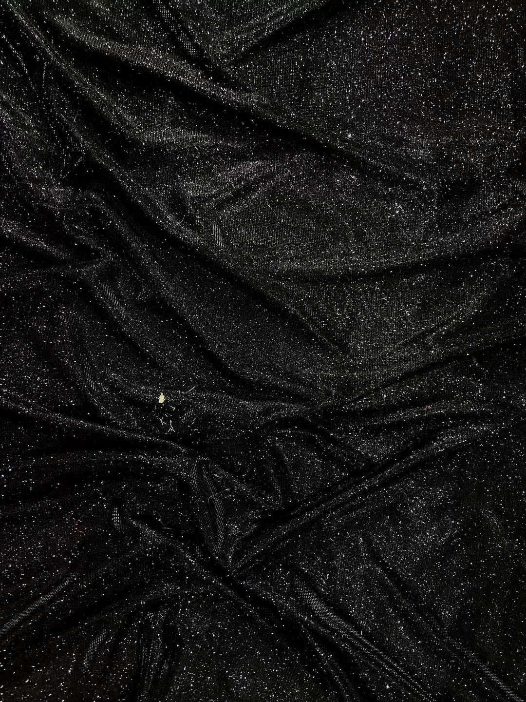BIG WIDTH LYCRA BLACK SHIMMER FABRIC