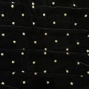 Velvet tikki\buti embroidered fabric