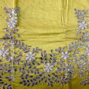 Pearl & Buta Design Hand Embroidered Unstitched Blouse Piece