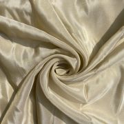 Light Gold Cosmos Silk Fabric