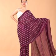 Magenta Cocktail Saree