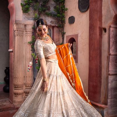 This Multi Colour Lehenga Looks amazing