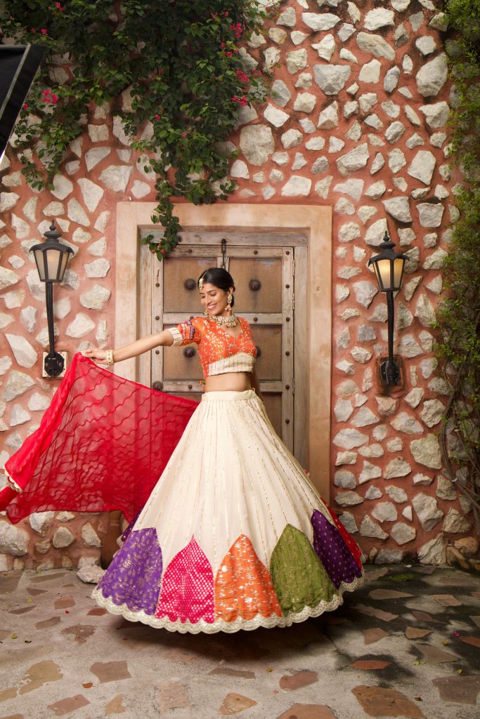 cloth material for lehenga