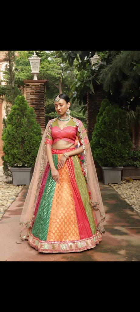 lehenga fabric material online