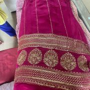 Maharani Lehenga in Purple Pure Georgette fabric