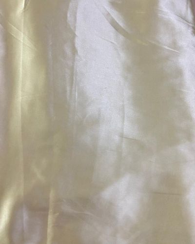 Beige Satan silk fabric