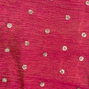 Pure Crush Tissue Fabric in Pink with Buti All Over