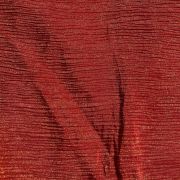 Pure Crush Tissue Fabric in Brick Red