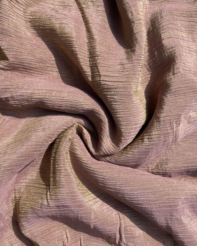 Pure Crush Tissue Fabric in Blush Pink