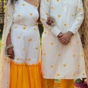 Couple Outfit For Haldi