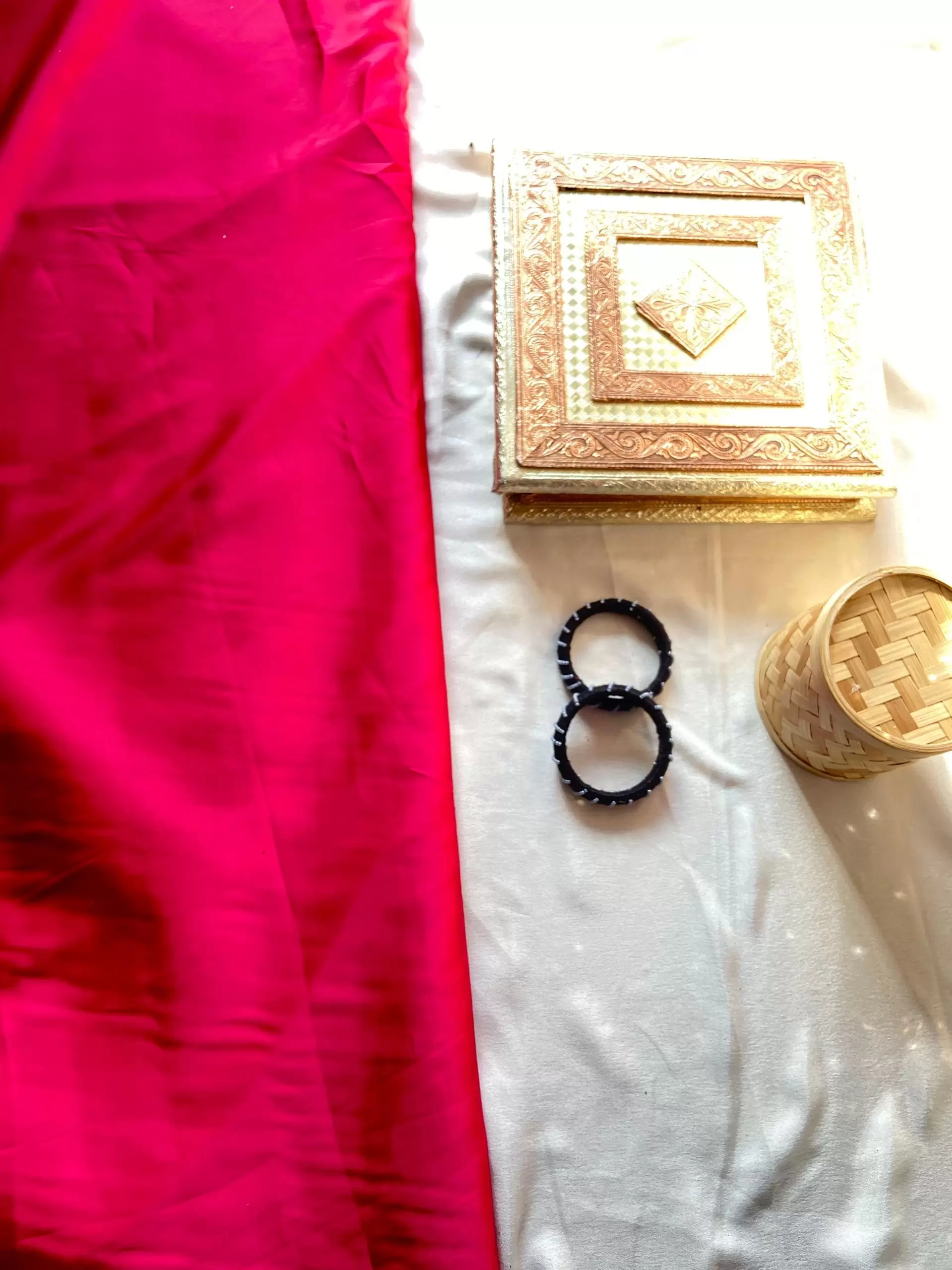 Pink Plain Moss Satin Fabric