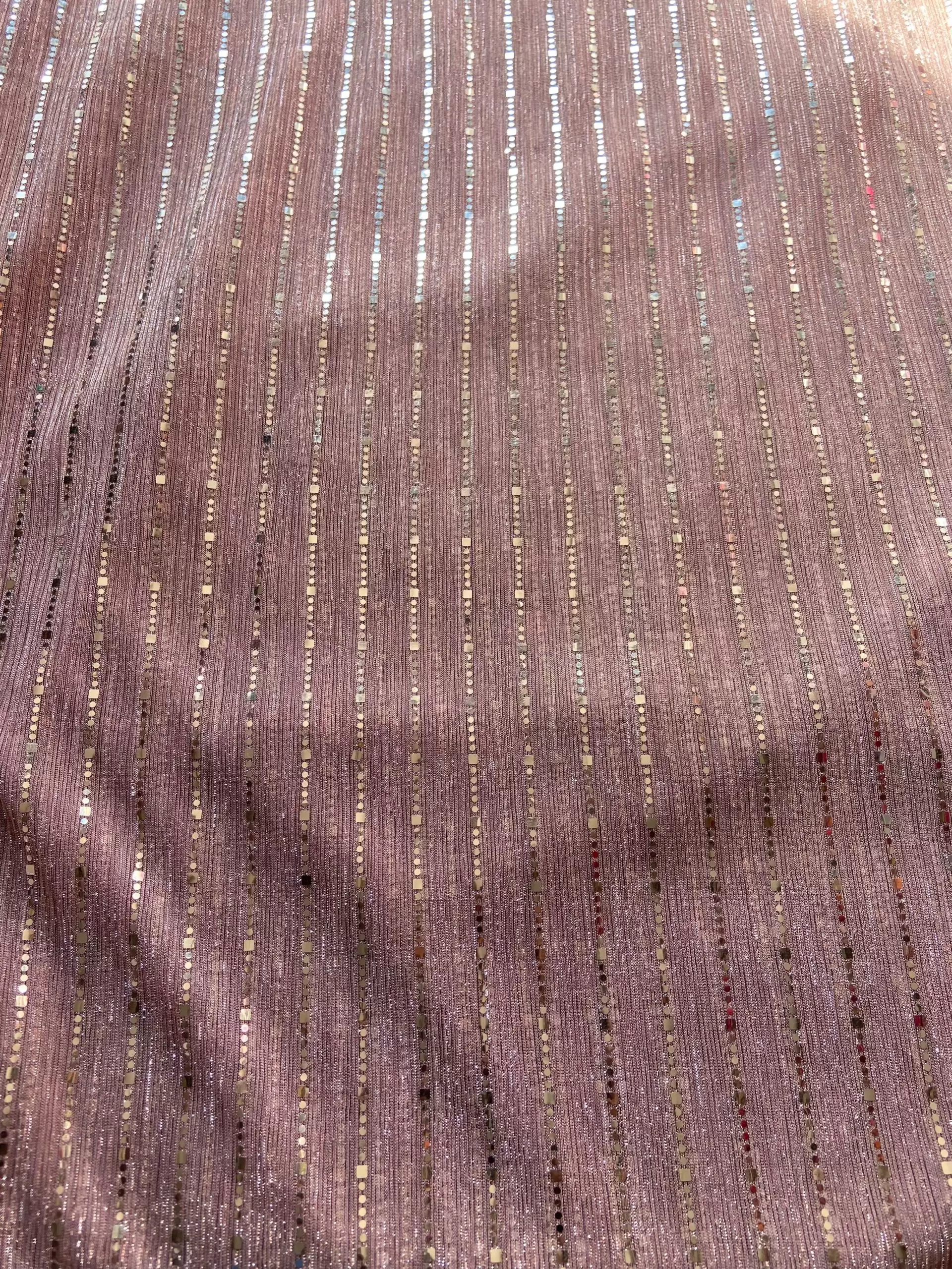 Imported moonlight Sequin On Light Purple