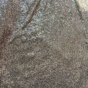 Imported Lycra Thread & Sequin Embroidery on Cream Fabric