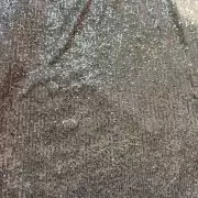 Imported Lycra Thread & Sequin Embroidery on Cream Fabric