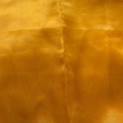Yellow plain organza fabric