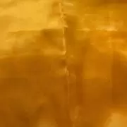 Yellow plain organza fabric