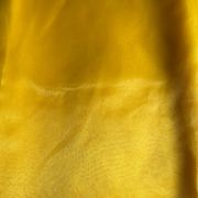 Lemon yellow plain organza fabric