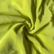 Parrot green plain pure crepe fabric