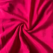 Plain rani pink art chinon fabric