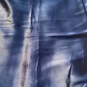 Navy blue plain moss satin fabric