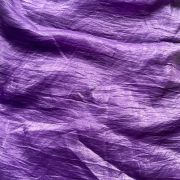 Purple crush tissue silk fabric