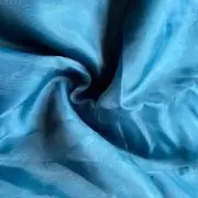 Teal blue Plain organza fabric