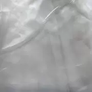 White Plain organza fabric