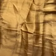 Golden brown gales glass organza plain fabric